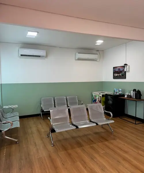 Sala de espera climatizada